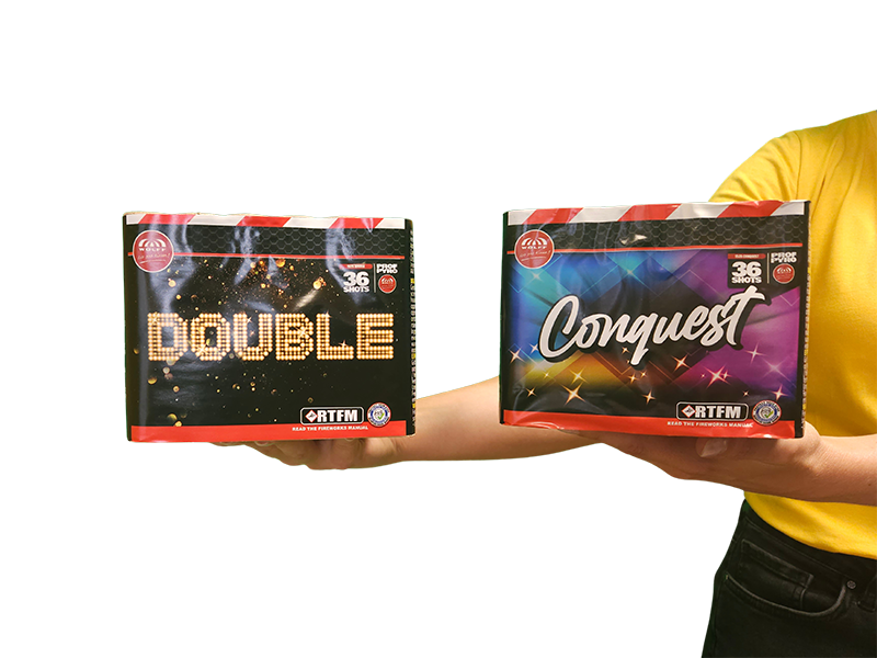 double conquest - voorzijde los